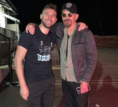 Harry James Thornton with his father Billy Bob Thornton.